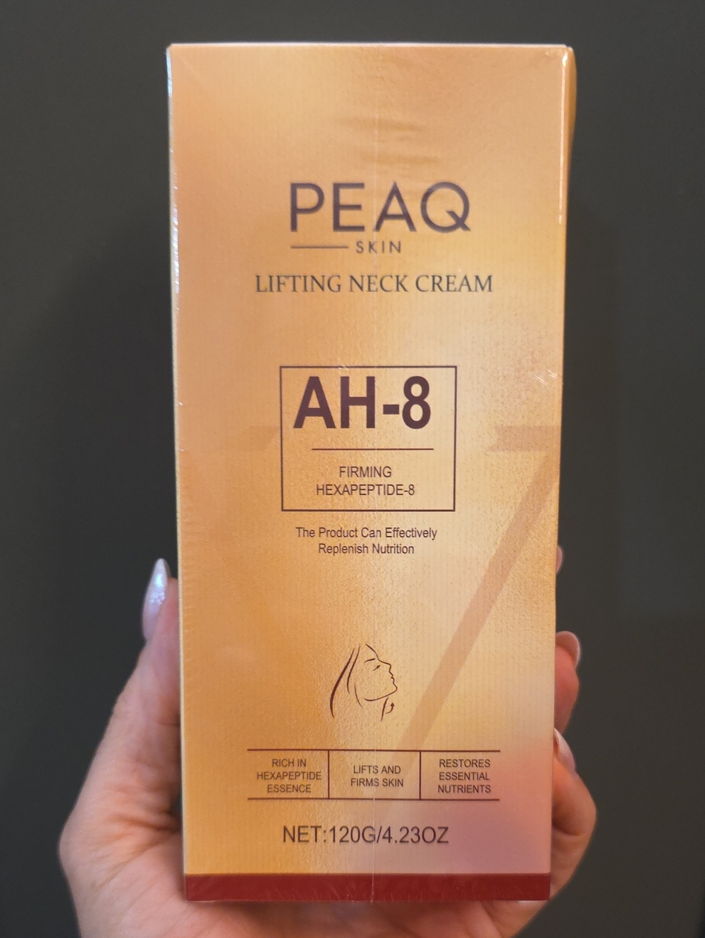 NEW AH-8 Lifting Neck Cream - Firming Hexapeptide-8